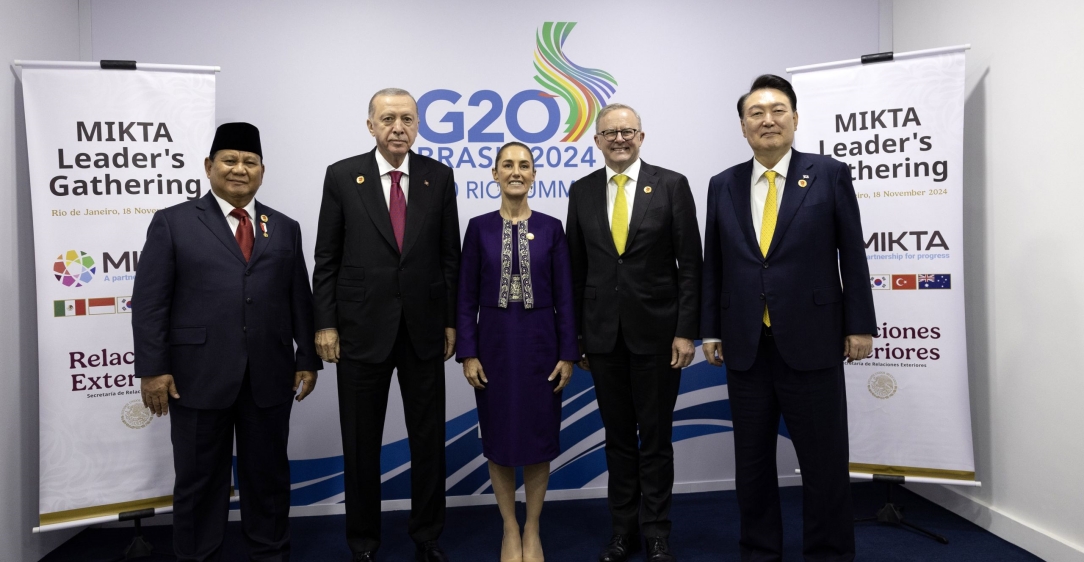 윤석열 대통령, G20 정상회의 계기 믹타(MIKTA) 정상 회동 참석